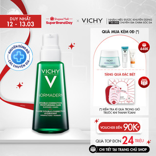 Kem dưỡng dạng gel sữa cho da mụn với tác động kép Vichy Normaderm Phytosolution Double-Correction Daily Care 50ml