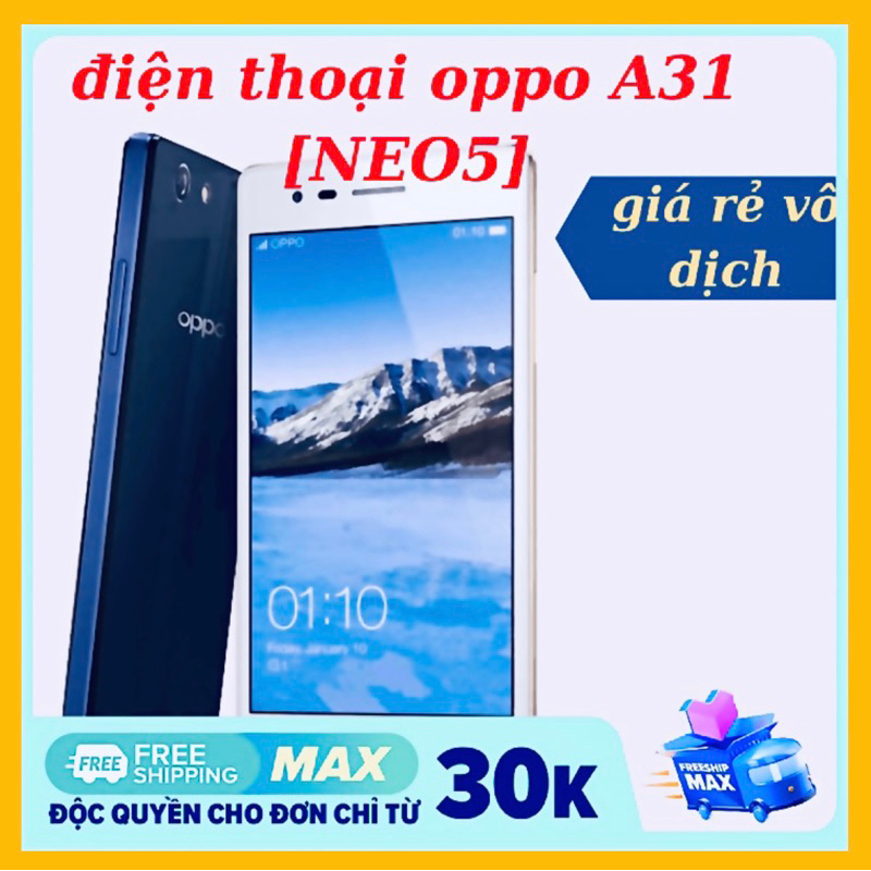 ĐIỆN THOẠI OPPO A31 (NEO5 ) CHÍNH HÃNG 4G GIÁ RẺ VÔ ĐỊCH  2SIM - BẢO HÀNH 1 ĐỔI 1 | BigBuy360 - bigbuy360.vn