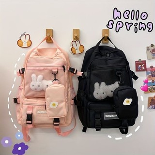 Balo HALY nam nữ vải canvas Hàn Quốc phong cách đơn giản , balo đi học đi chơi
