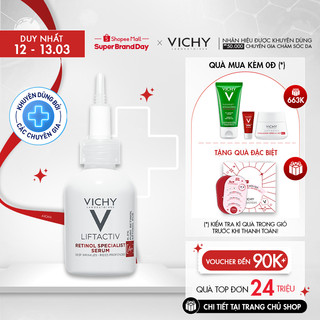 Dưỡng chất giảm nếp nhăn và giúp da trông trẻ hơn Vichy Liftactiv Retinol 30ml