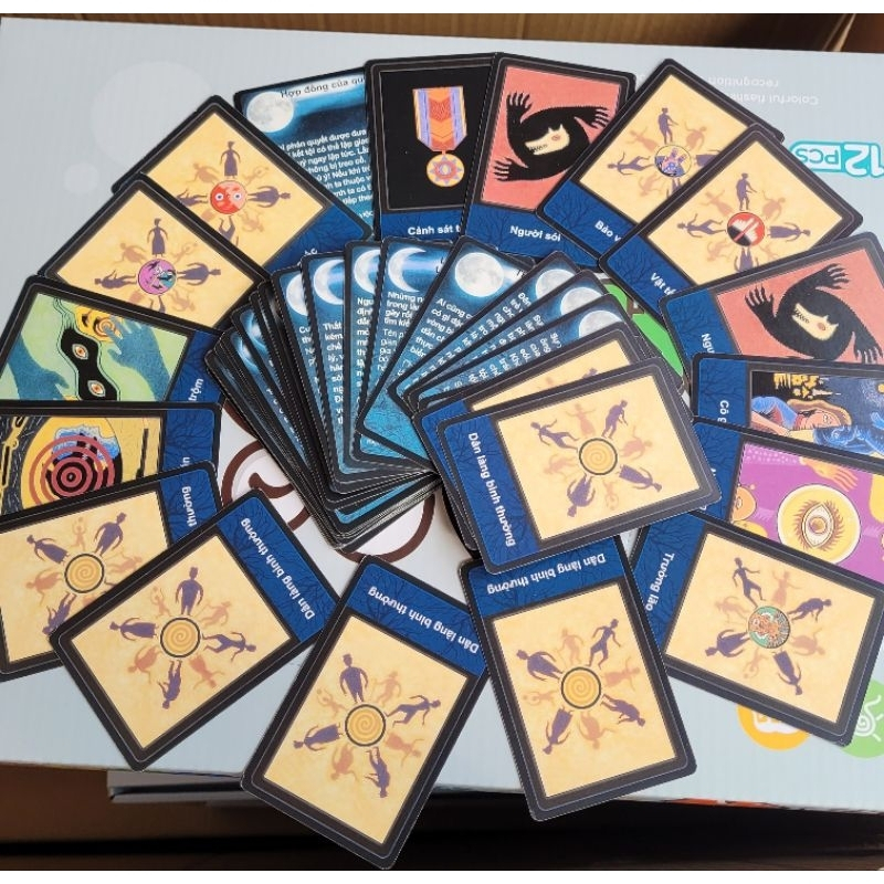 COMBO 2 Bộ bài ma sói tiếng việt - COMBO BỘ UNO boardgame nhóm bạn dochoiakay1688