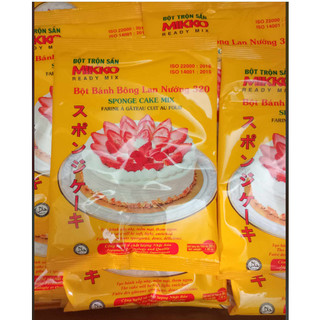 Bột bánh bông lan trộn sẵn có hướng dẫn