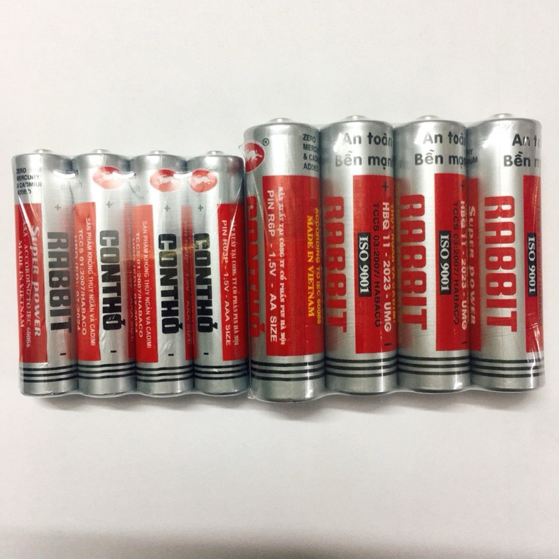 Pin Khô Con Thỏ 2A/3A/ (1 Đôi) ...