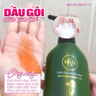 DẦU GỘI NHÂN SÂM ĐÀO SWHITE 360ML