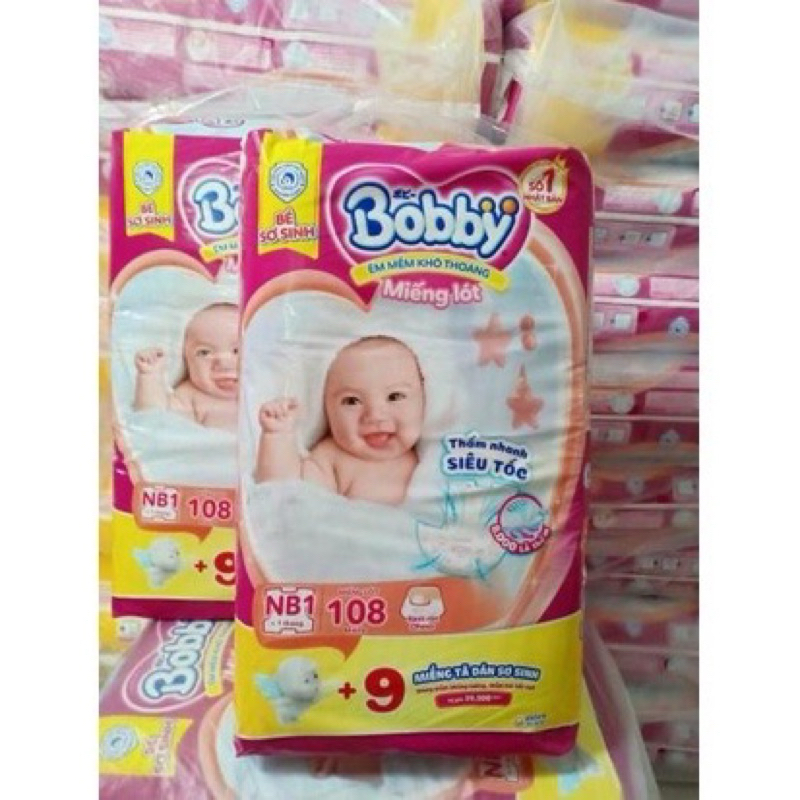 Miếng Lót NB1 Bobby 108 Miếng ...