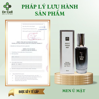 Men Ủ Trắng Mặt Dr Cell
