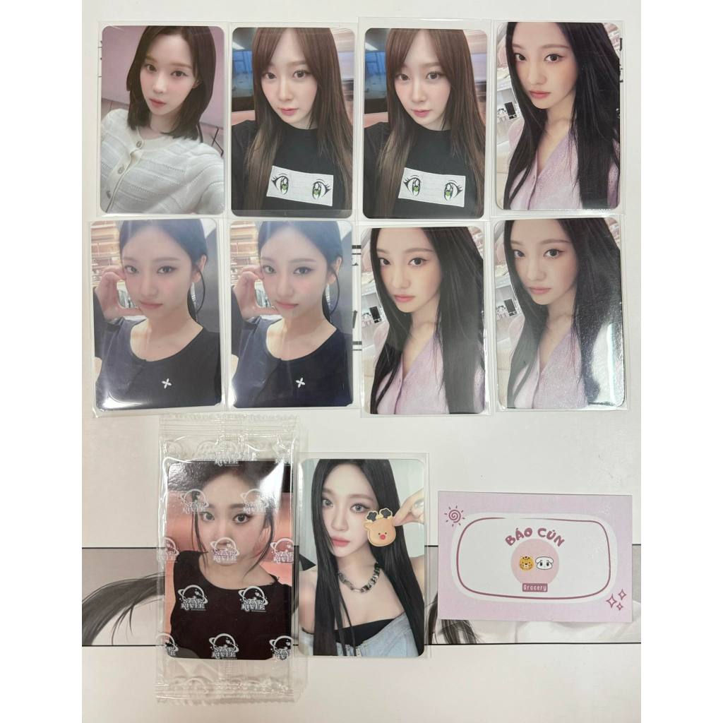 [Sẵn] Card aespa chính hãng - POB Official
