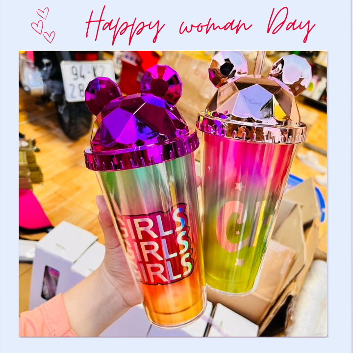 Ly Giữ Nhiệt Cốc Giữ Nhiệt Quà Tặng Sinh Nhật Bạn Bè Người Yêu, Quà Valentine Ý Nghĩa