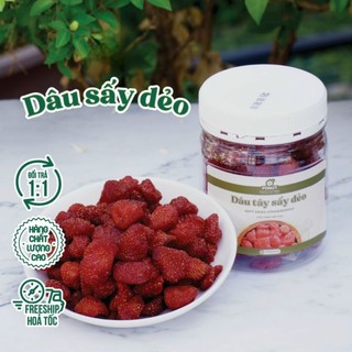 Dâu tây sấy dẻo chua ngọt monuts hũ 500gr