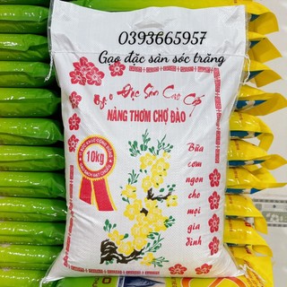Gạo nàng thơm chợ đào vị ngọt đậm, dẻo mềm bao 10kg