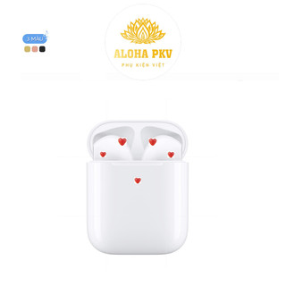 Tai Nghe Bluetooth Không Dây Nhét Tai ALOHA PKV AP2 Full Chức Năng Dùng Cho Mọi Điện Thoại, Pin 5H Liên Tục