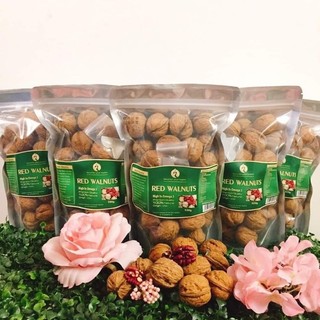 Óc chó đỏ mỹ còn vỏ gói giòn thơm 500gr
