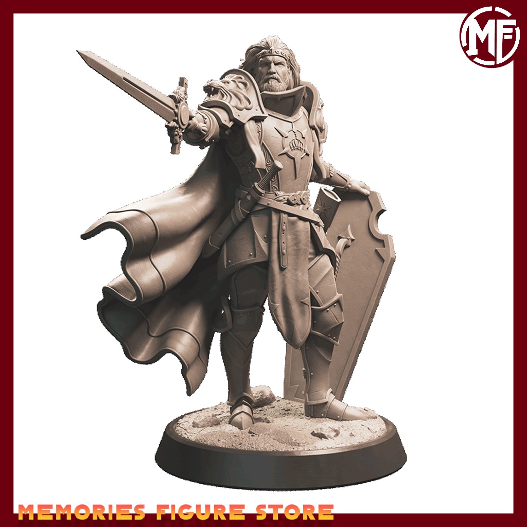 [Mô hình in 3D] Mô hình DND - King Arthur VII
