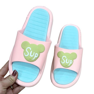 Dép nữ quai ngang họa tiết 3D tai chuột SUP POPULAR chất EVA siêu nhẹ Maipy D224