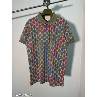 Áo Polo nam GC cổ bẻ họa tiết thun basic cộc tay phong cách trẻ trung chuẩn form