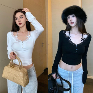 ÁO TAY DÀI PHỐI NƠ