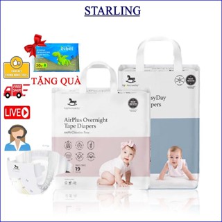 Bỉm Applecrumby Slim và over night NB20/S23/L19/XL24 QUẦN M21/L19/XL15/XXL13 chính hãng