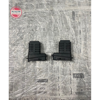 Cặp chân cao su xi nhan sau xe cub 82-84-Dd cựa sắt hàng đặc biệt