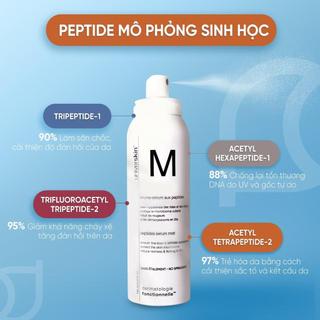 [HÀNG CTY]  UNIVERSKIN™ M/ SERUM PEPTIDES XỊT PHUN SƯƠNG UNIVERSKIN™ M