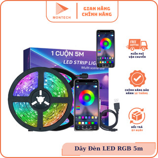 Đèn Led USB Trang Trí Màn Hình Máy Tính, Tivi, Bàn Làm Việc, điều khiển APP điện thoại