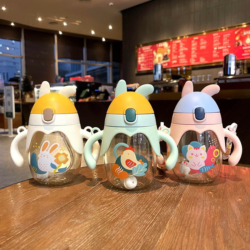 ￼Bình uống nước tai thỏ 350ml