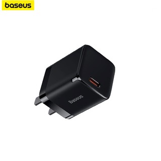 Củ sạc nhanh 30w gan3 baseus fast charger 1 cổng type c, chân dẹp gậy góc 90 độ