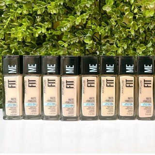 [Mẫu Mới Nhất] Kem Nền Kiềm Dầu Maybelline Fit Me Matte Poreless Foundation 30ml - Bản Nội Địa Mỹ Không Vòi Nhấn