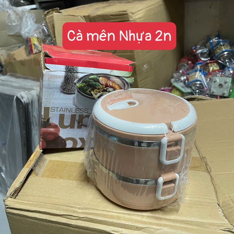 Cà mên 2 ngăn siêu rẻ