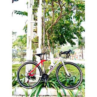 Xe Đạp thể Thao Luxury pr700 Không mối Hàn đề shimano- Cam Kết Chính Hãng kèm phụ kiện- free ship toàn quốc