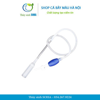 Bơm tay thay nước bể cá có van khóa