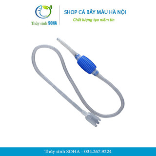Bơm tay thay nước bể cá không van