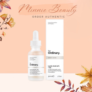 [Bill US] The Ordinary serum tẩy da chết Acid Lactic + HA (5%/10%)