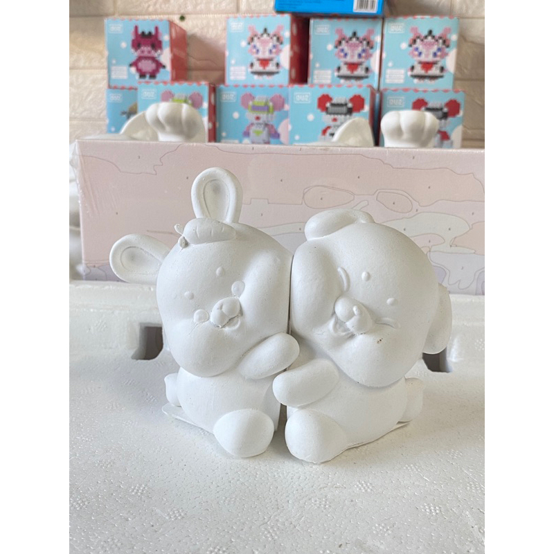 [Đọc kỹ mô tả] Cặp đôi ôm nhau dễ thương cao 10cm