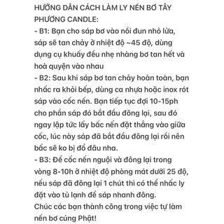 {NẾN XỊN LOẠI 1} NẾN BƠ CÚNG PHẬT KÈM VĂN KHẤN