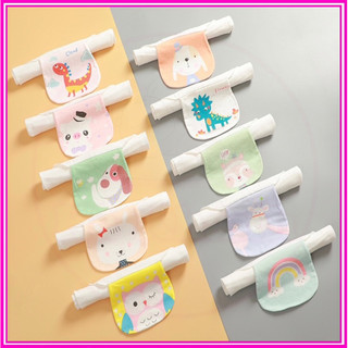 Khăn thấm mồ hôi lưng cho bé 6 lớp chất liệu cotton mềm mại thấm hút nhanh, thoáng khí
