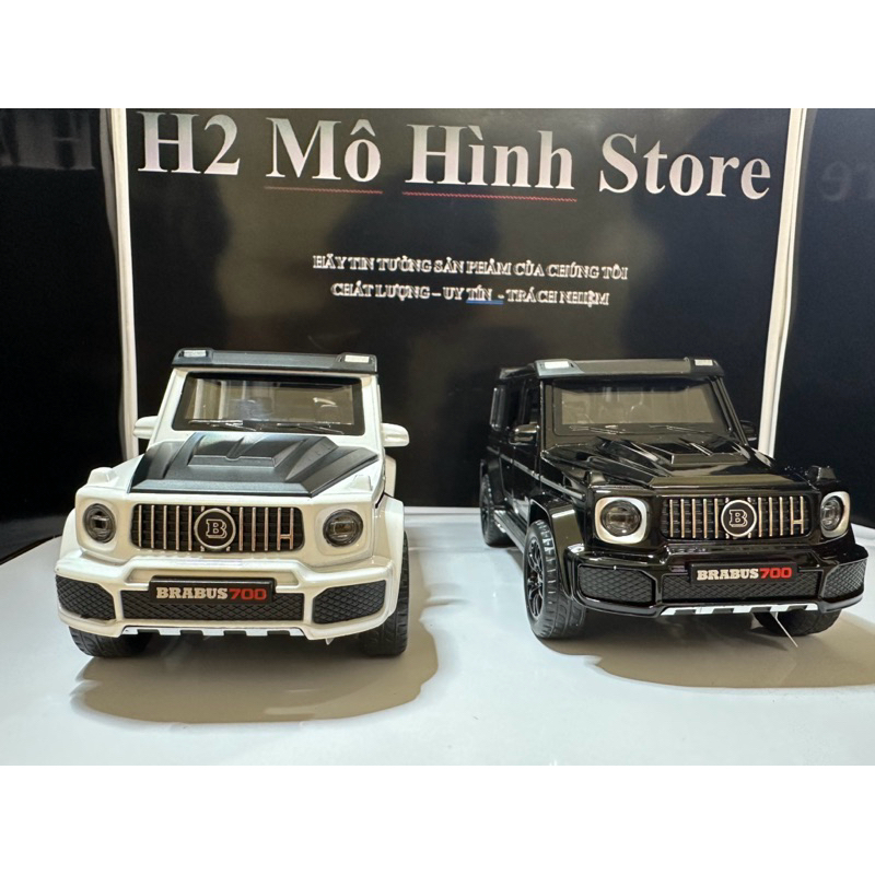 [ CÓ SẴN ] Mô hình Mec G63 - Brabus 700 tỷ lệ 1:32