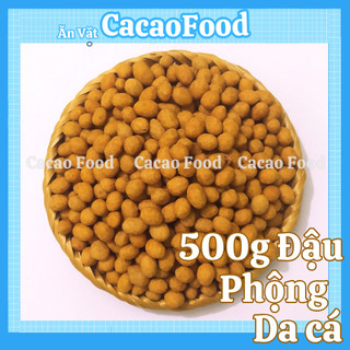 500g Đậu Phộng Da Cá Nước Cốt Dừa Cacao Food giòn ngon bổ dưỡng