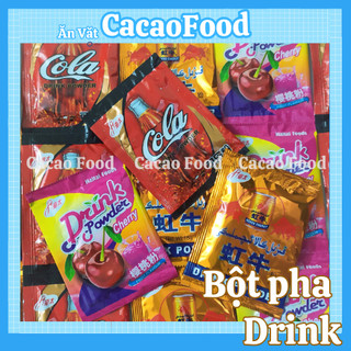 Bột tăng lực tự pha drink powrer 18g - cacao food