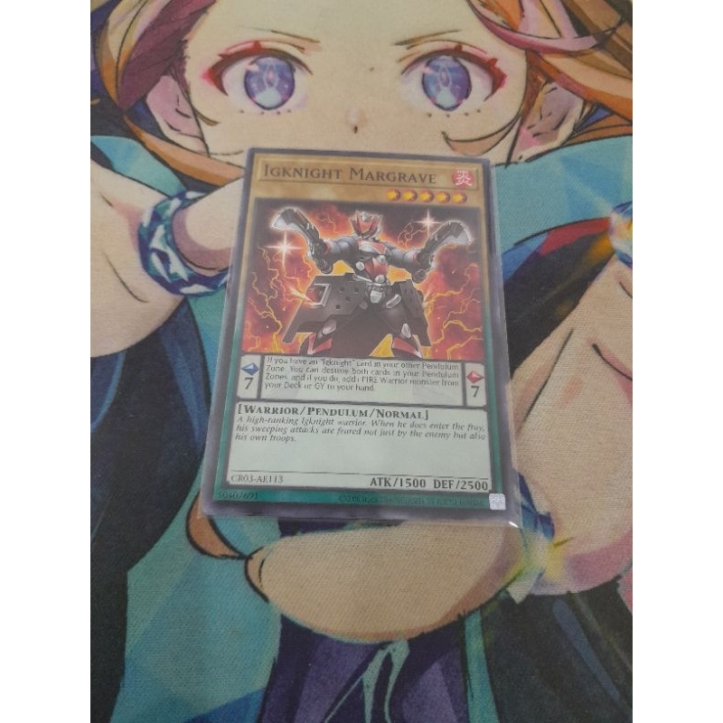 [ 01072024 ] Thẻ bài Yugioh chính hãng Igknight Margrave - CR03-AE113 - Common