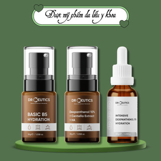 Serum b5 drceutics cấp ẩm và phục hồi da dexpanthenol 5% 10% 15% + centella extract + ha