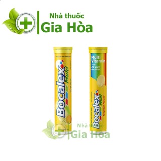 Viên sủi Bocalex Multi (Dược Hậu Giang - DHG Pharma) bổ sung vitamin, khoáng chất, tăng đề kháng, phục hồi sức khỏe