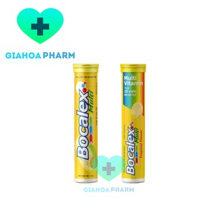 Viên sủi Bocalex Multi (Dược Hậu Giang - DHG Pharma) - Bổ sung vitamin, tăng đề kháng, phục hồi sức khỏe, chơi thể thao