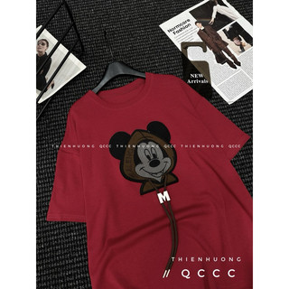 Phông mickey đỏ form rộng Bui Lan Anh