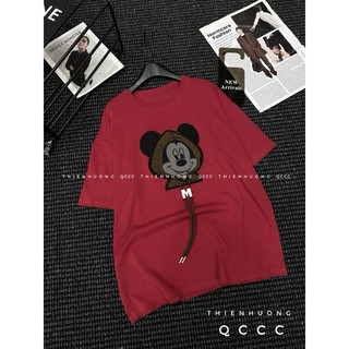 Phông mickey đỏ form rộng Bui Lan Anh