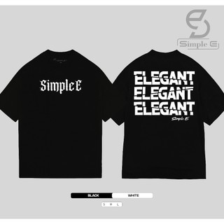 Áo Thun Unisex Local Brand SIMPLE "E" Form Oversize Cotton 100% SliceEff