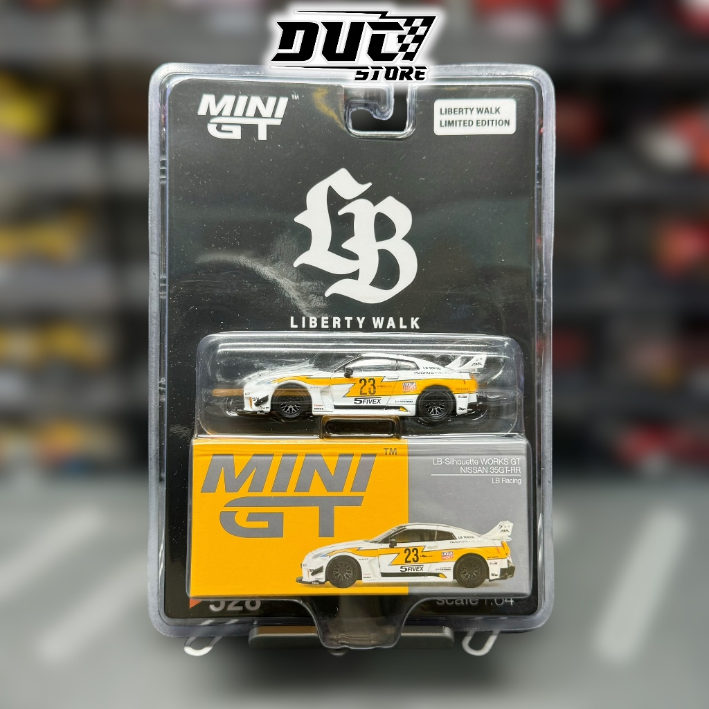 Ducstore.vn Xe mô hình MiniGT #528 - NISSAN LB-Silhouette WORKS GT 35GT-RR Ver.1 LB Racing