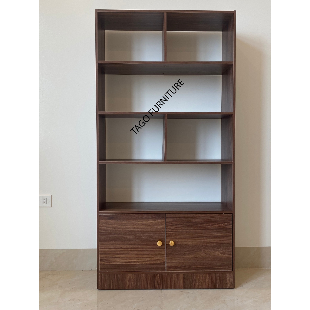 Kệ sách gỗ, tủ gỗ chữ U để đồ năng, giá sách để đồ nhiều tầng, trưng bày trang trí gỗ MDF có ngăn chống mối mọt | BigBuy360 - bigbuy360.vn