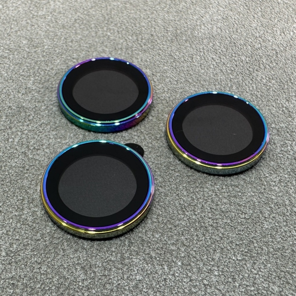 [ 2 Tầng ] Kính cường lực bảo vệ camera 2 tầng iphone 15/14/13/12/11/pro/max/plus/mini/titan tặng kèm giấy lau- Bộ 3 Mắt | BigBuy360 - bigbuy360.vn