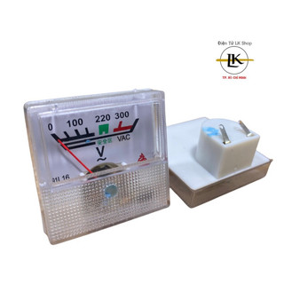 Đồng hồ đo vôn kế xoay chiều 220v - điện tử lk shop