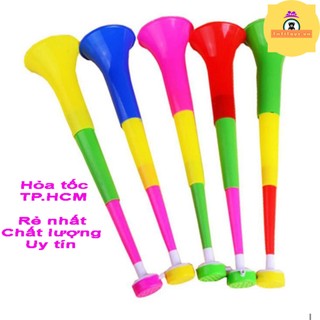 Kèn 3 khúc loại to, kèn vuvuzela, kèn ráp khúc, kèn cổ vũ cổ động bóng đá, thi đấu